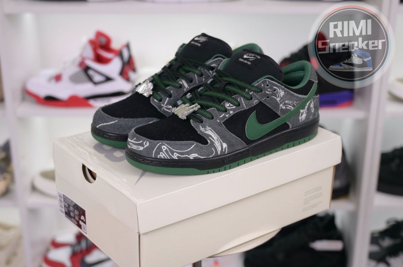There Skateboards x Nike Dunk SB