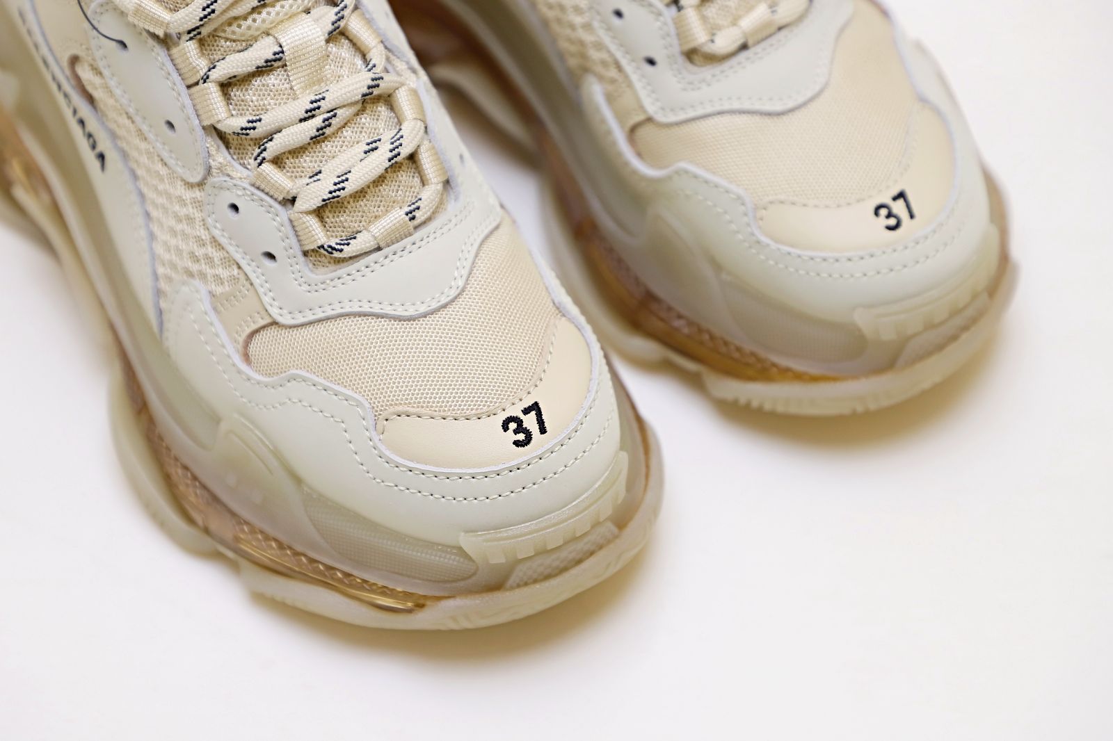 BLCG Track Sneakers Triple S Clear Sole