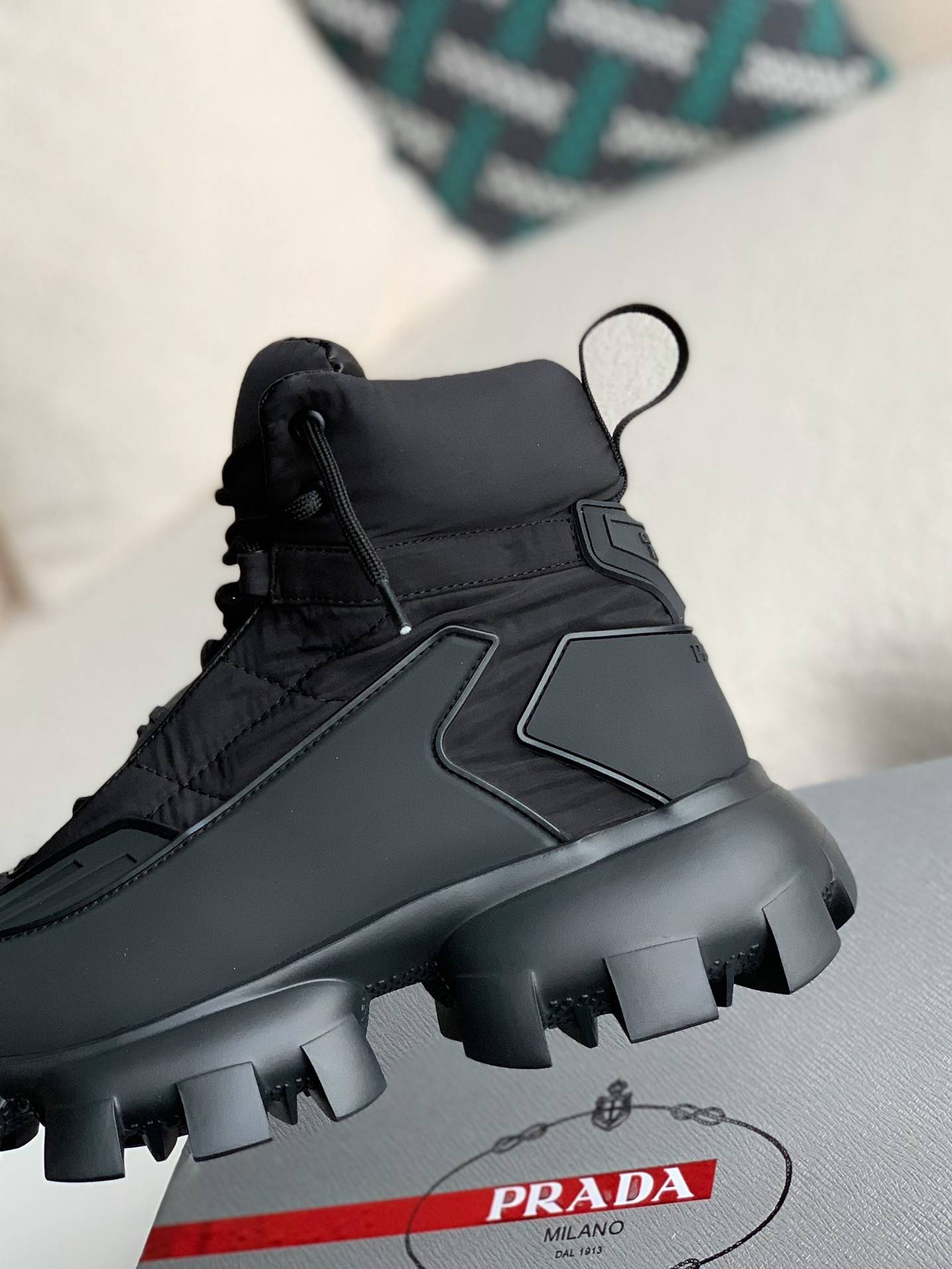 P*DA Cloudbus Thunder technology fabric sneakers