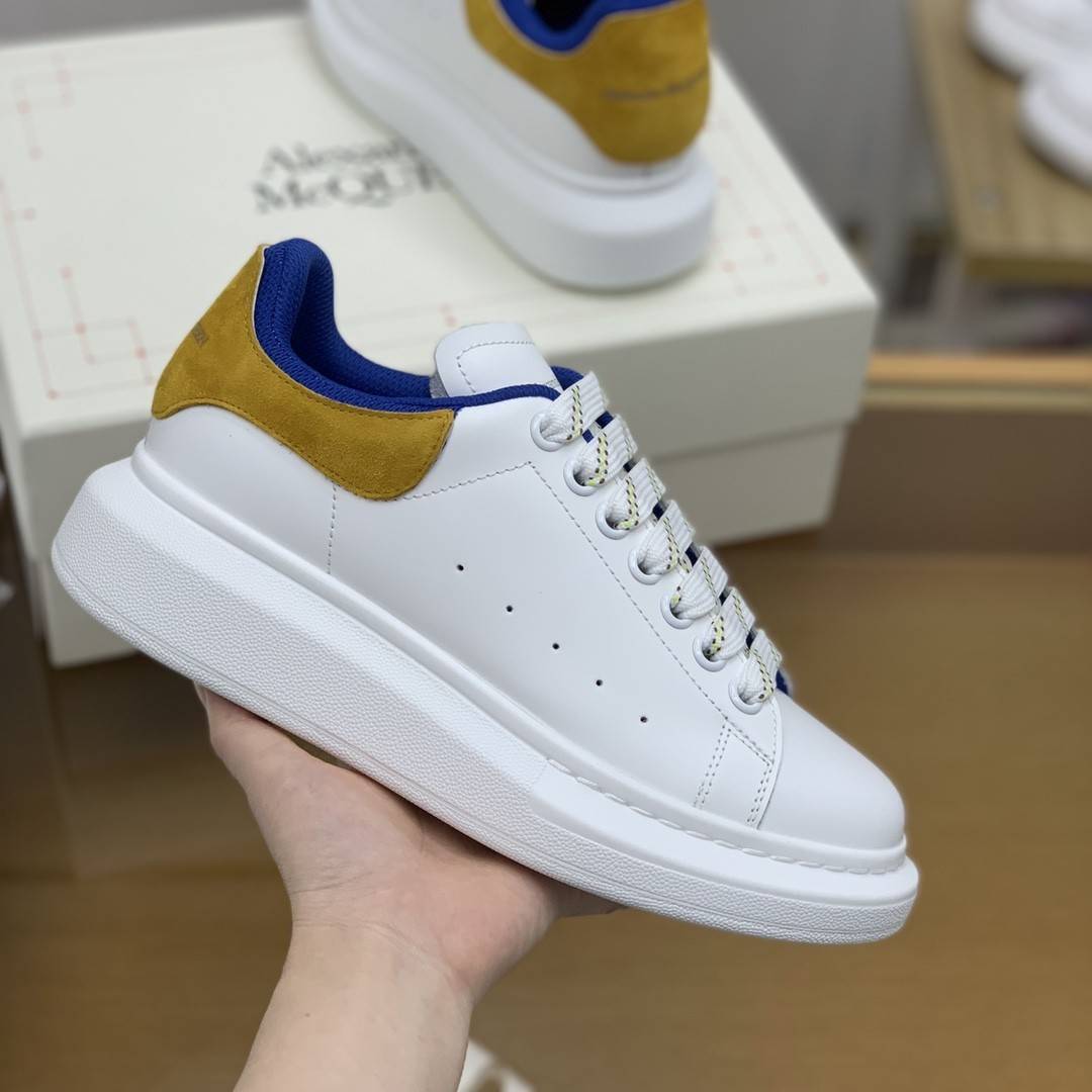 A1exa*der Mcqv*en MQ double-deck Yellow tail Sneakers