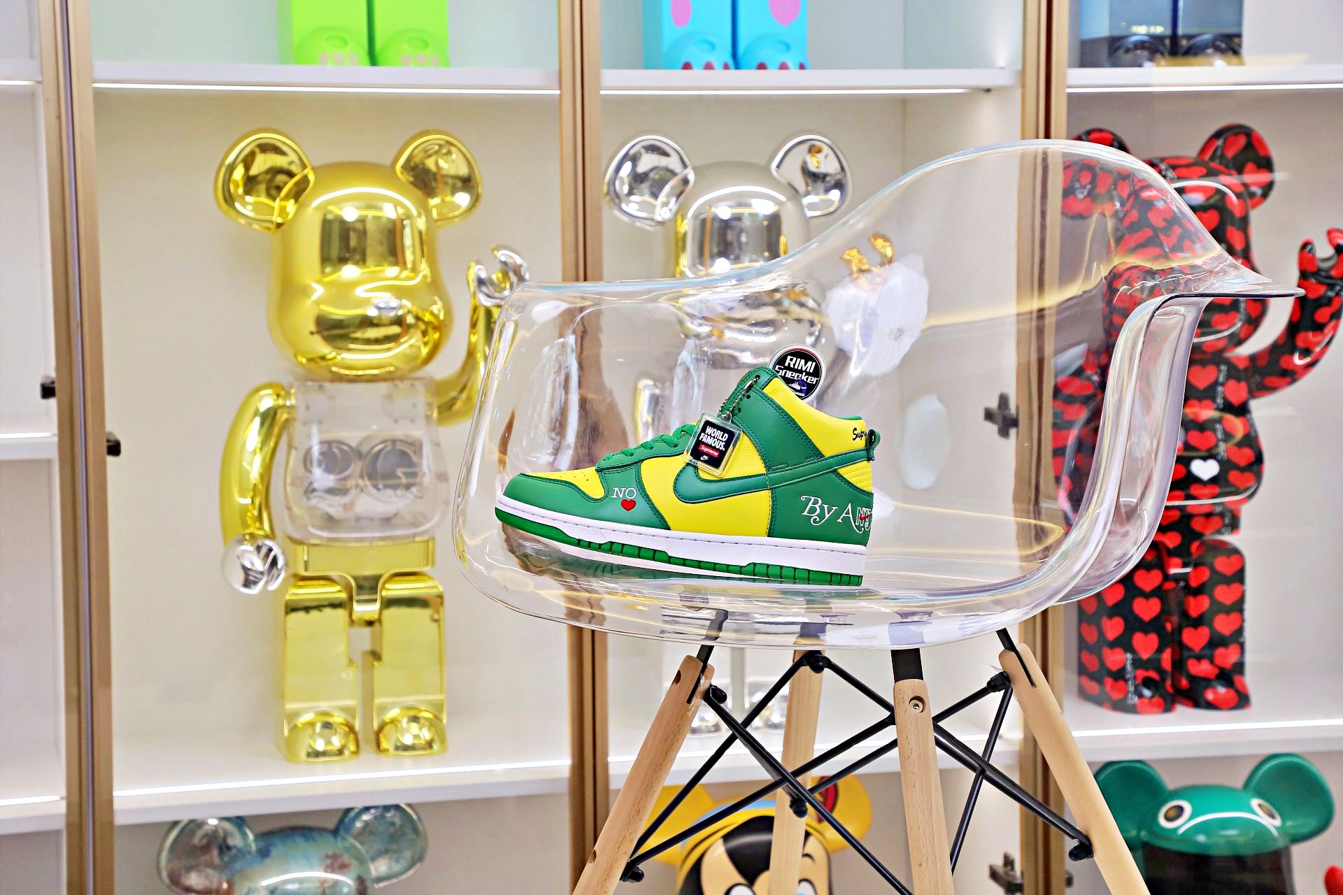 DUNK HIGH Svp*me BY ANY MEANS GREEN