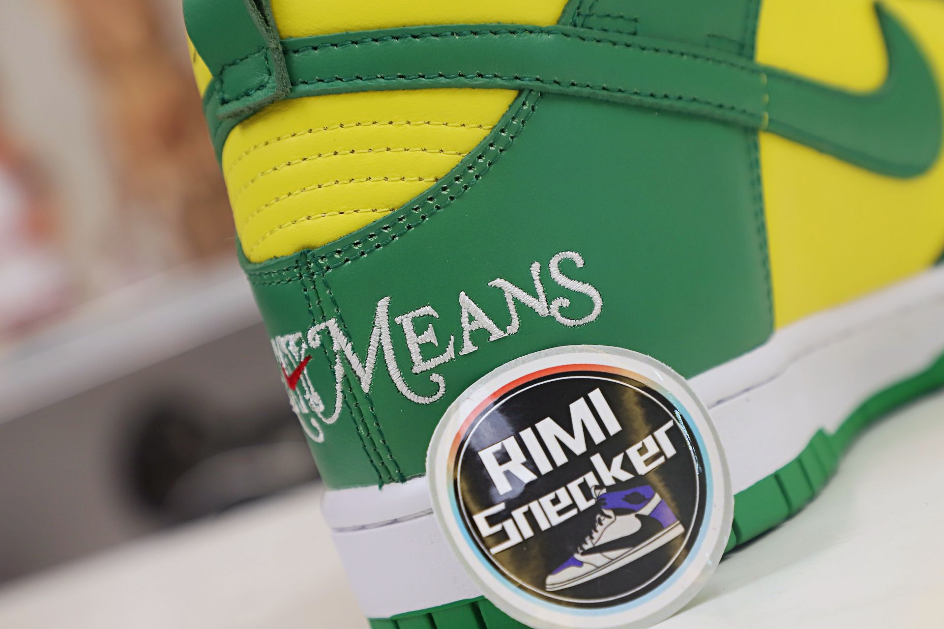 DUNK HIGH Svp*me BY ANY MEANS GREEN