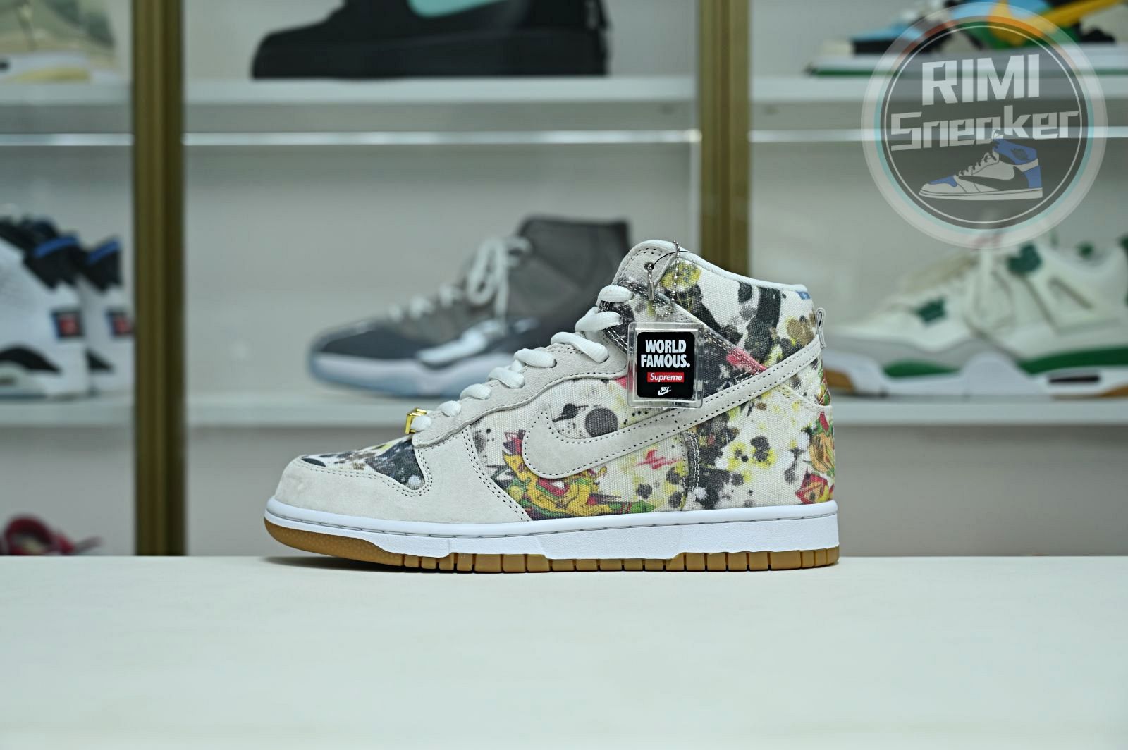 Svp*me x Nike Dunk SB High  "Rammellzee"