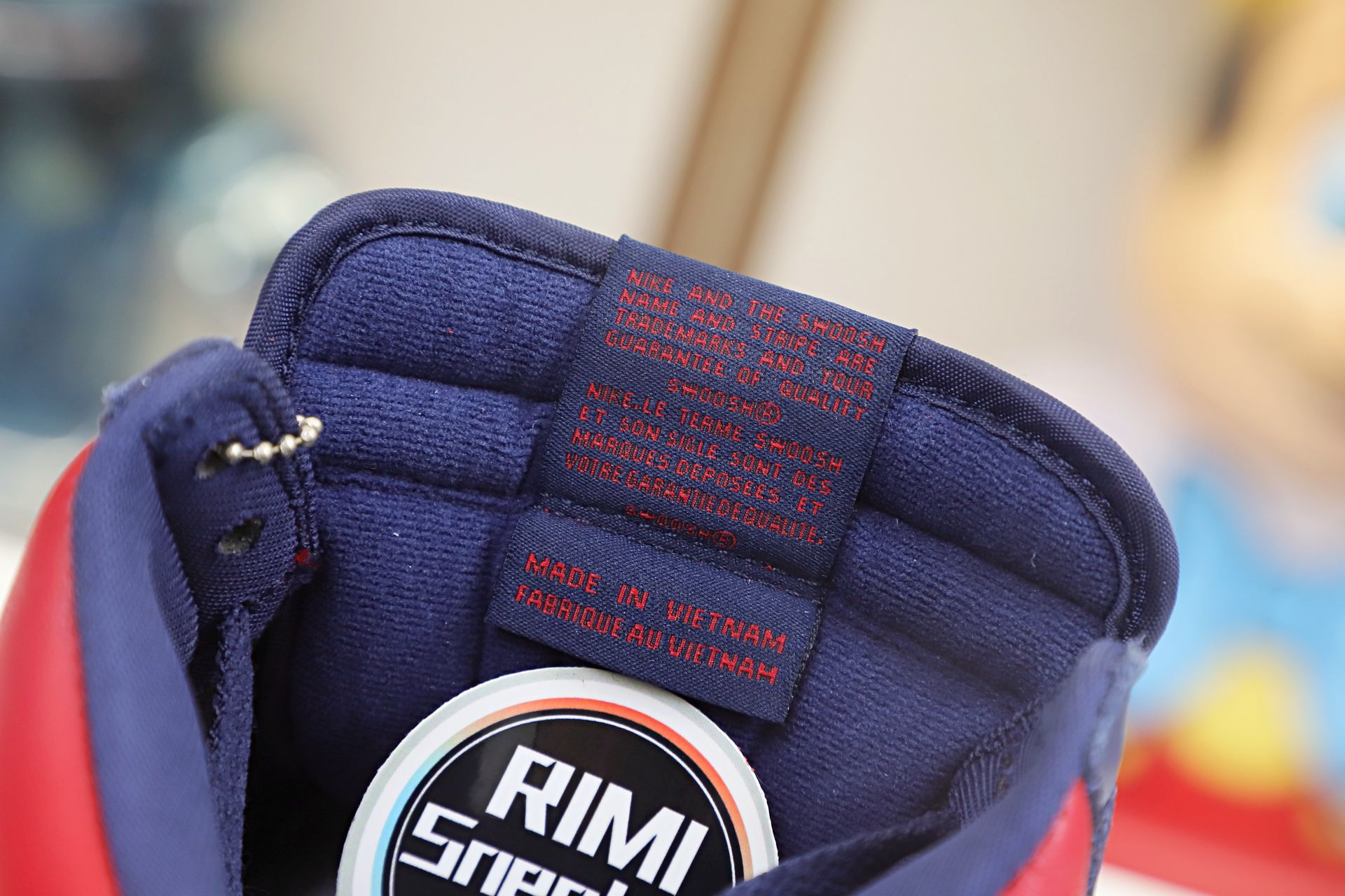 NIKE SB DUNK HIGH Svp*me BY ANY MEANS RED