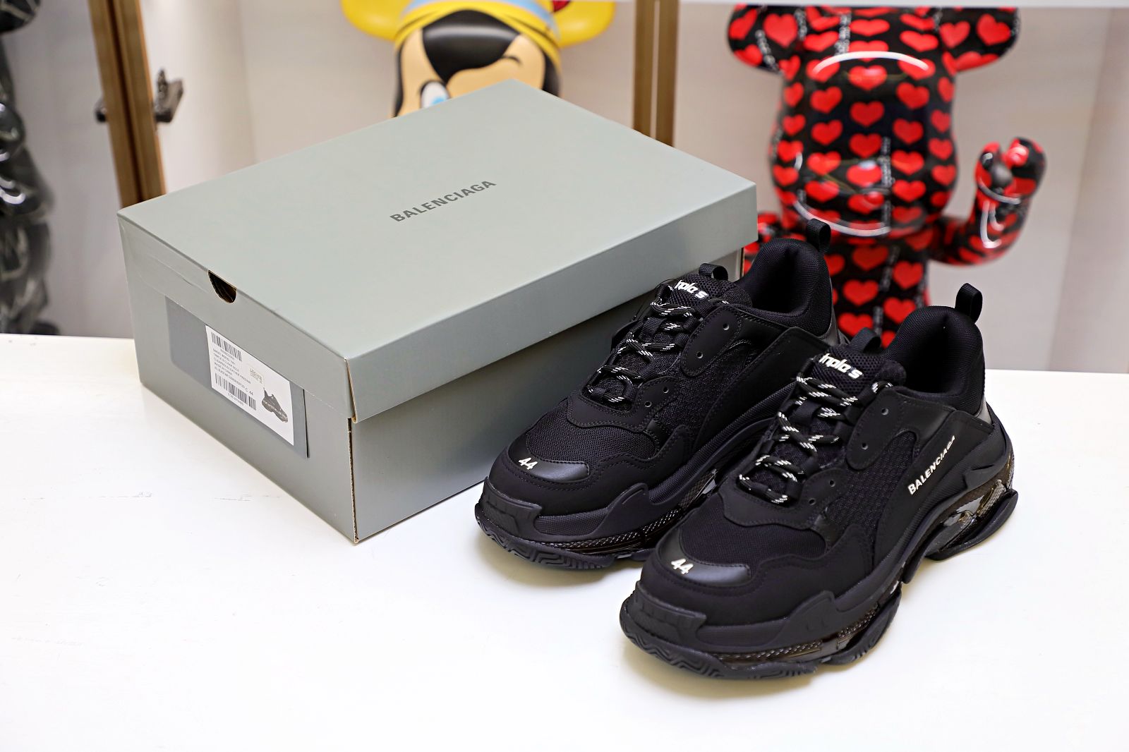 BLCG Track Sneakers TRIPLE S Black