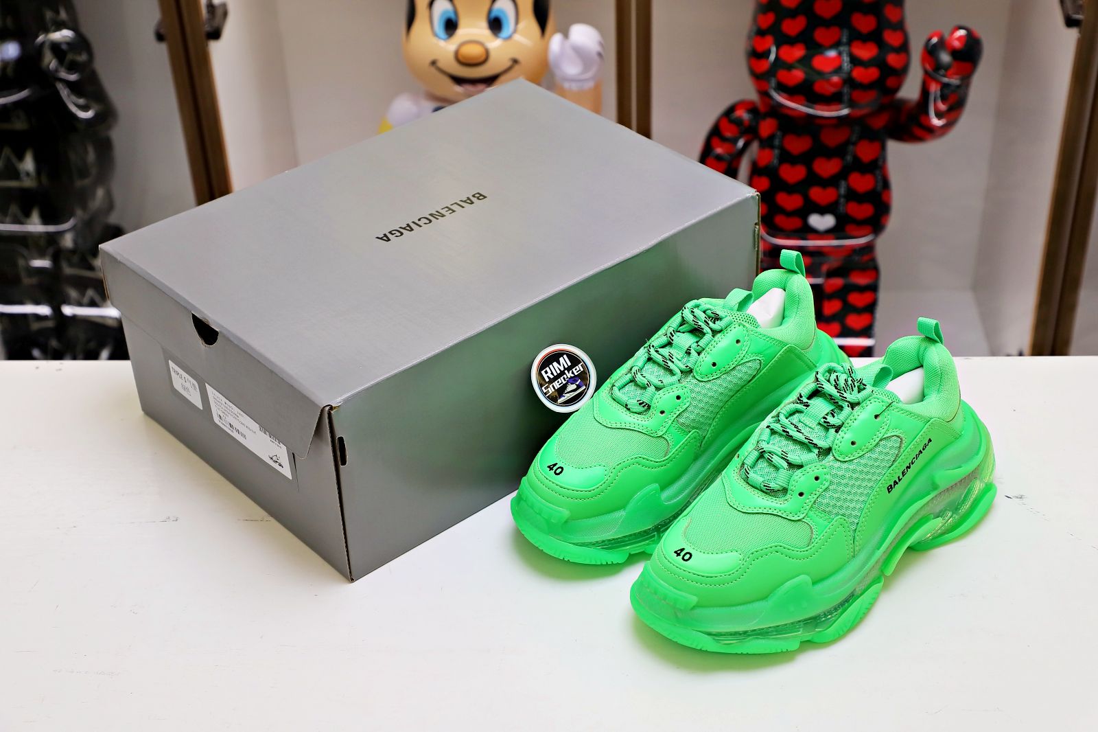 BLCG Track Sneakers TRIPLE S green