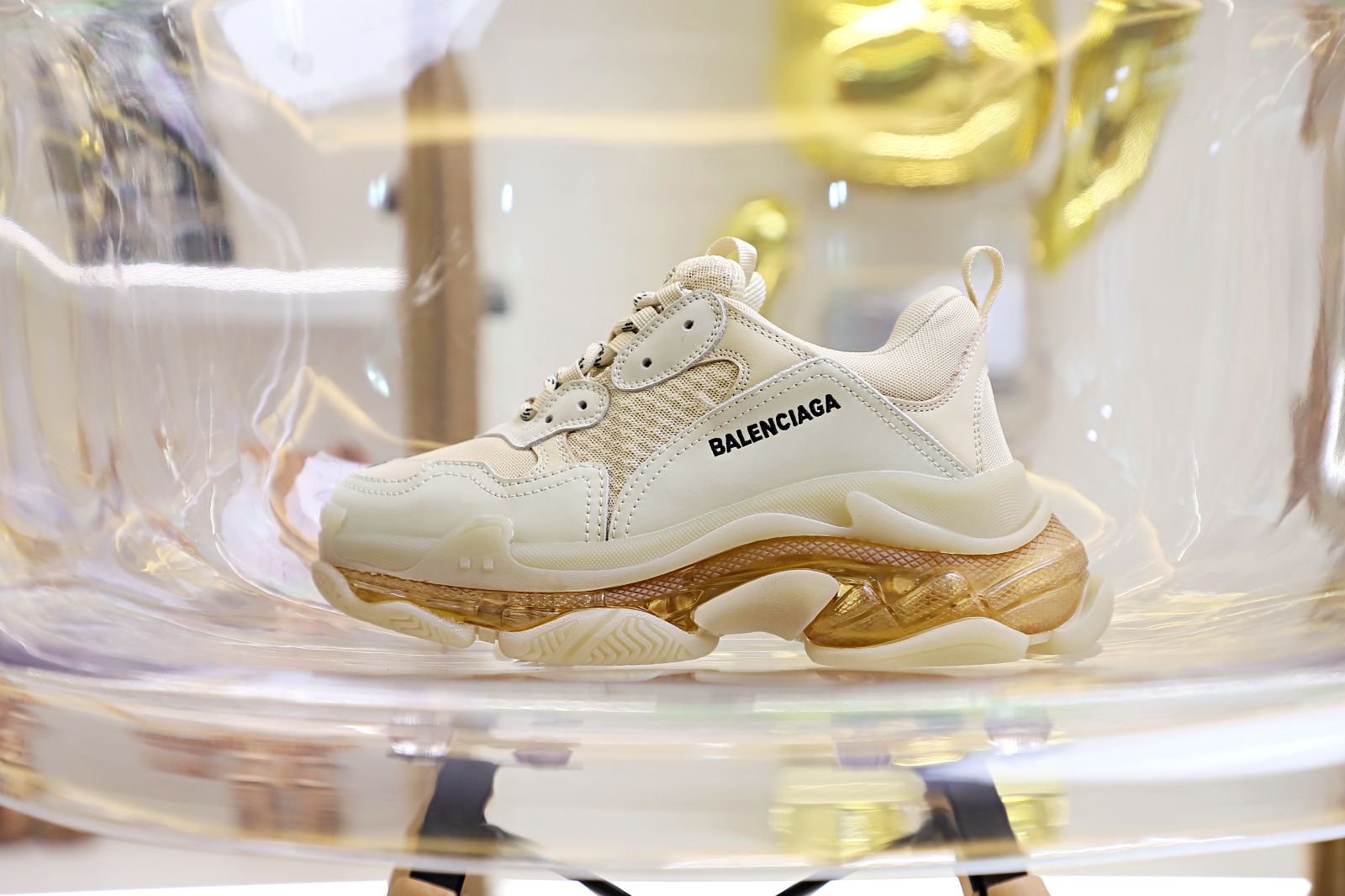 BLCG Track Sneakers Triple S Clear Sole