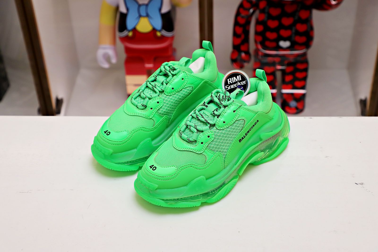 BLCG Track Sneakers TRIPLE S green