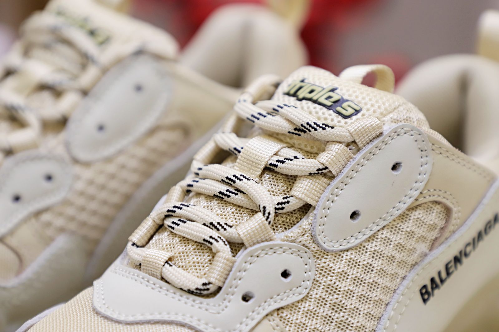 BLCG Track Sneakers Triple S Clear Sole