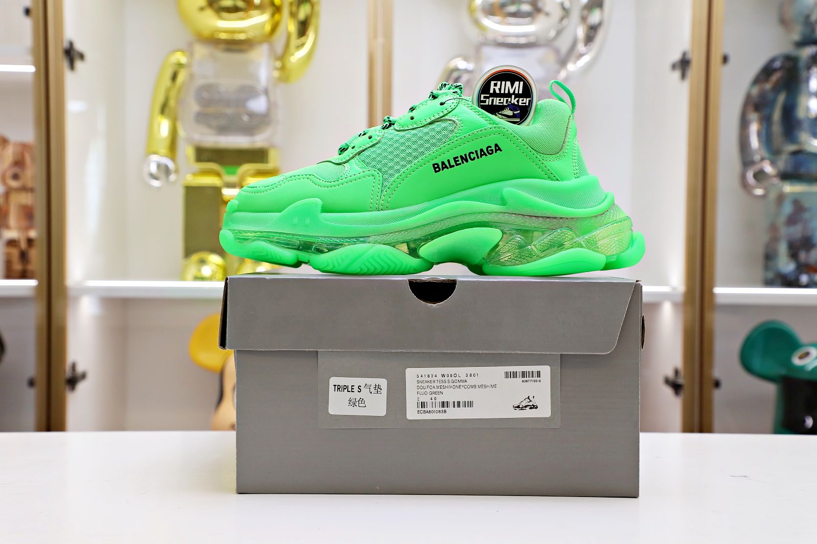 BLCG Track Sneakers TRIPLE S green