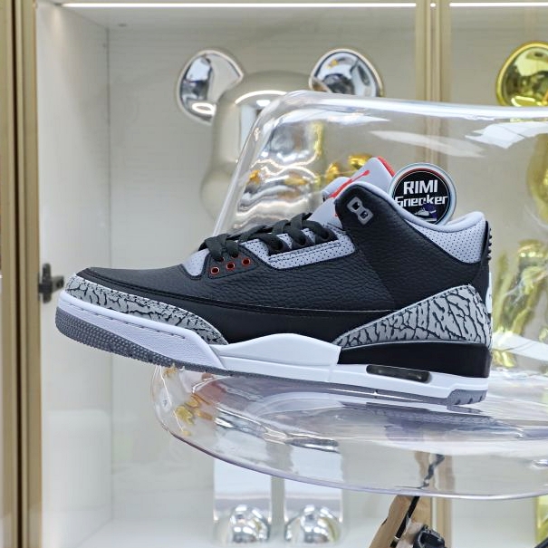 AIR JORDAN 3 RETRO OG 'BLACK CEMENT' 2018（854262-001）