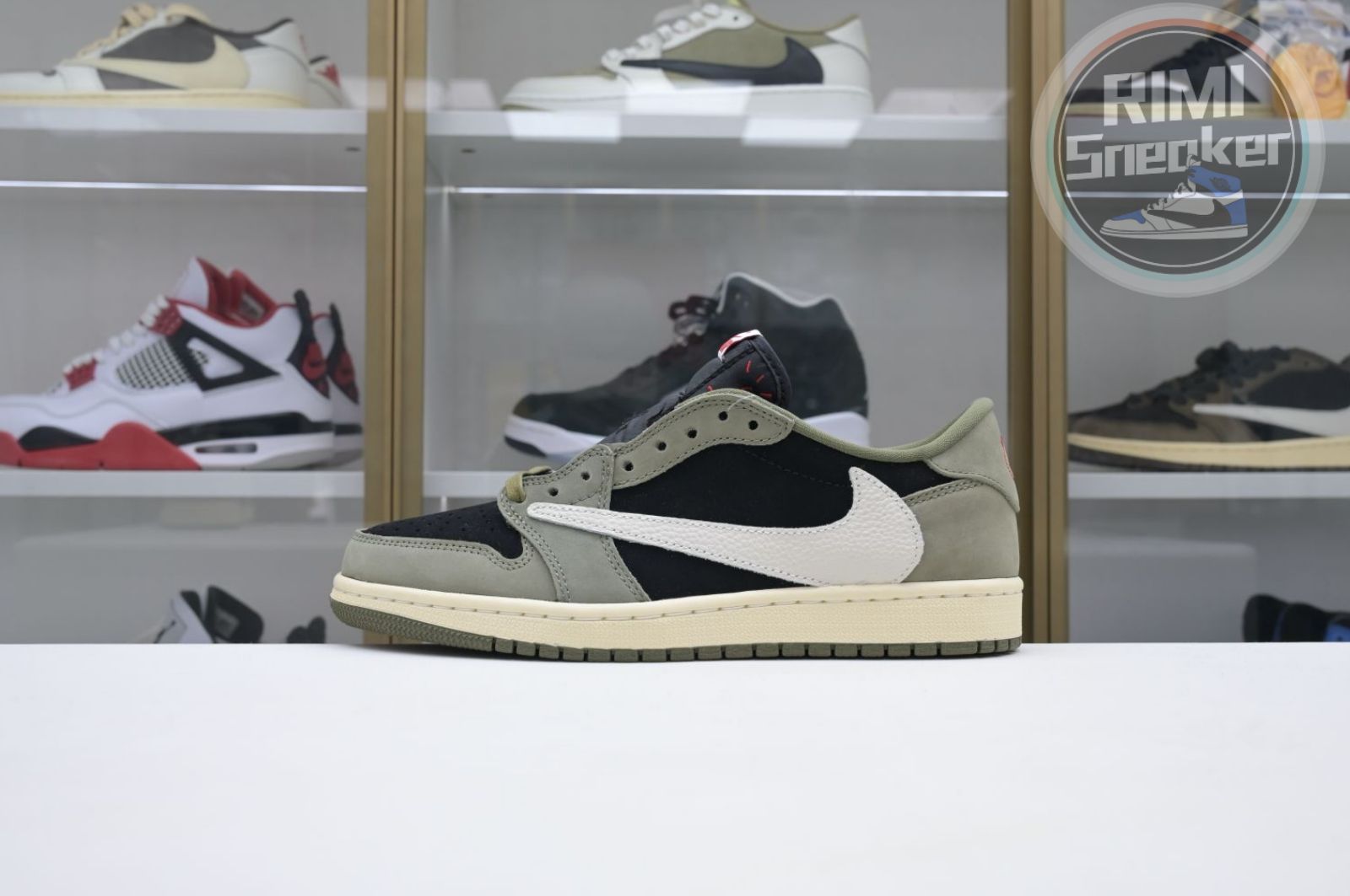 Travis Scott x Jordan Air Jordan 1 Low OG 7.0 Black Olive DM7866-002