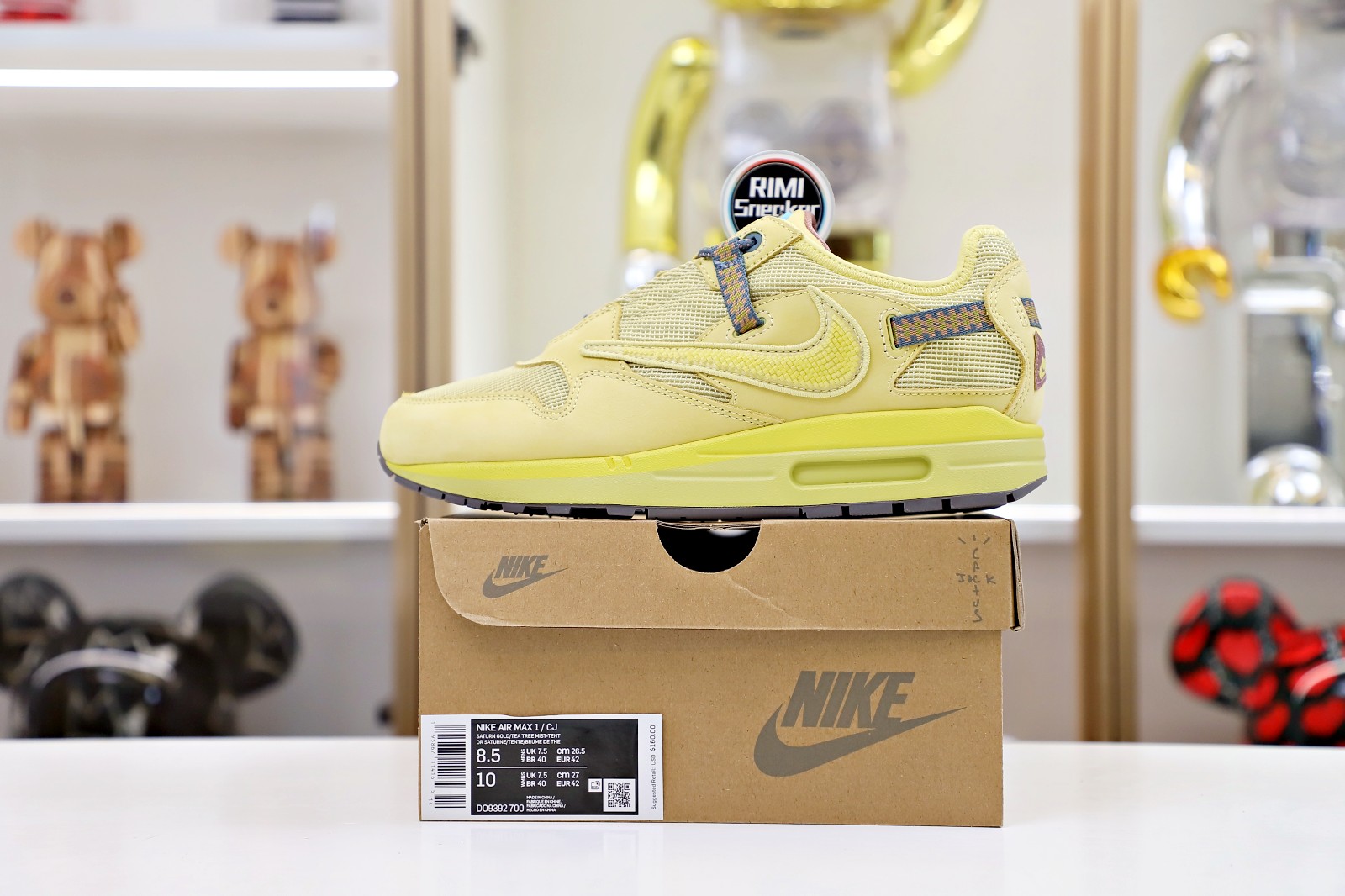 TRAVIS SCOTT X NIKE AIR MAX 1 WHEAT DO9392-700