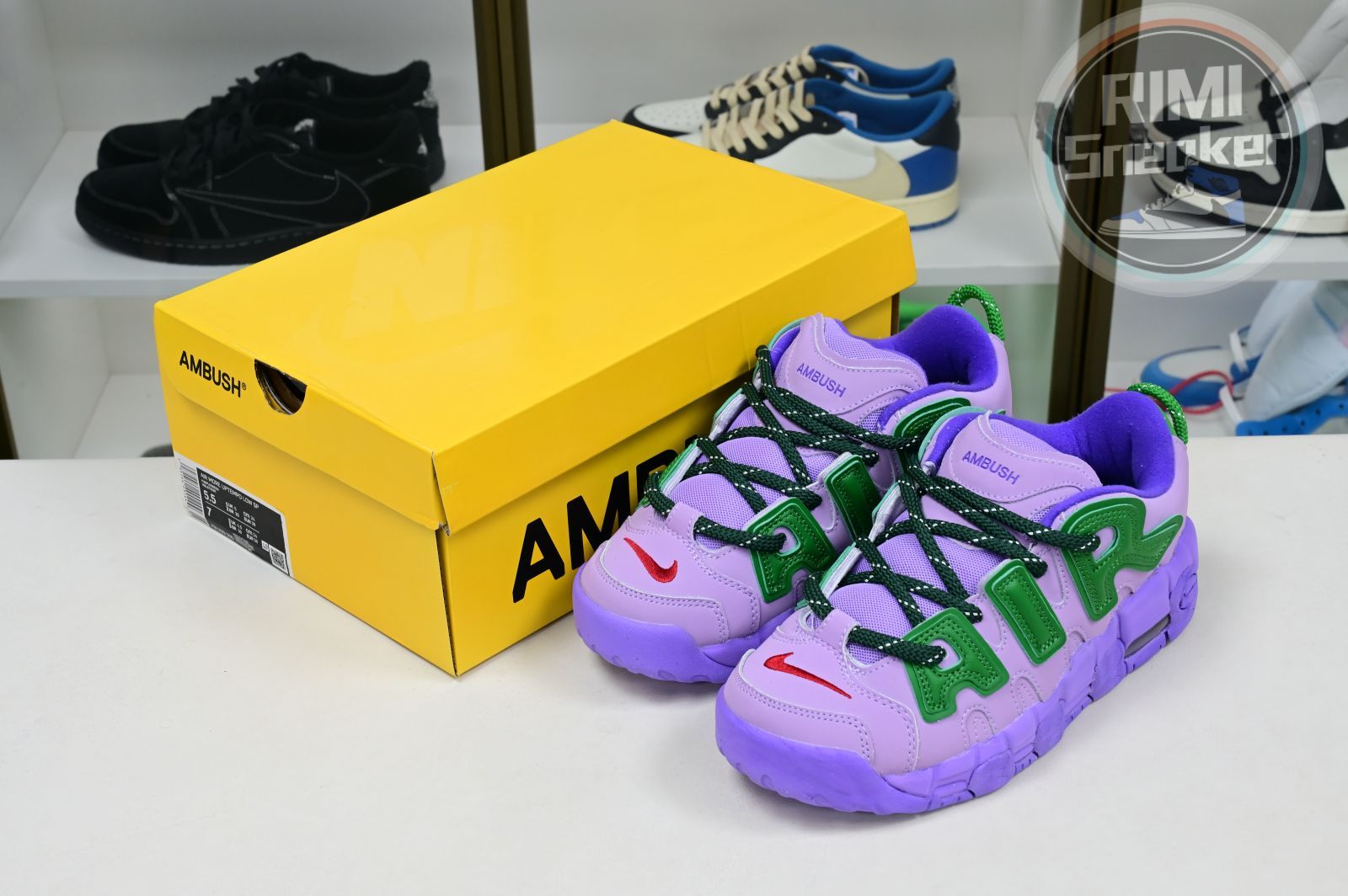 AMBUSH x Nike Air More Uptempo  Low"Lilac"