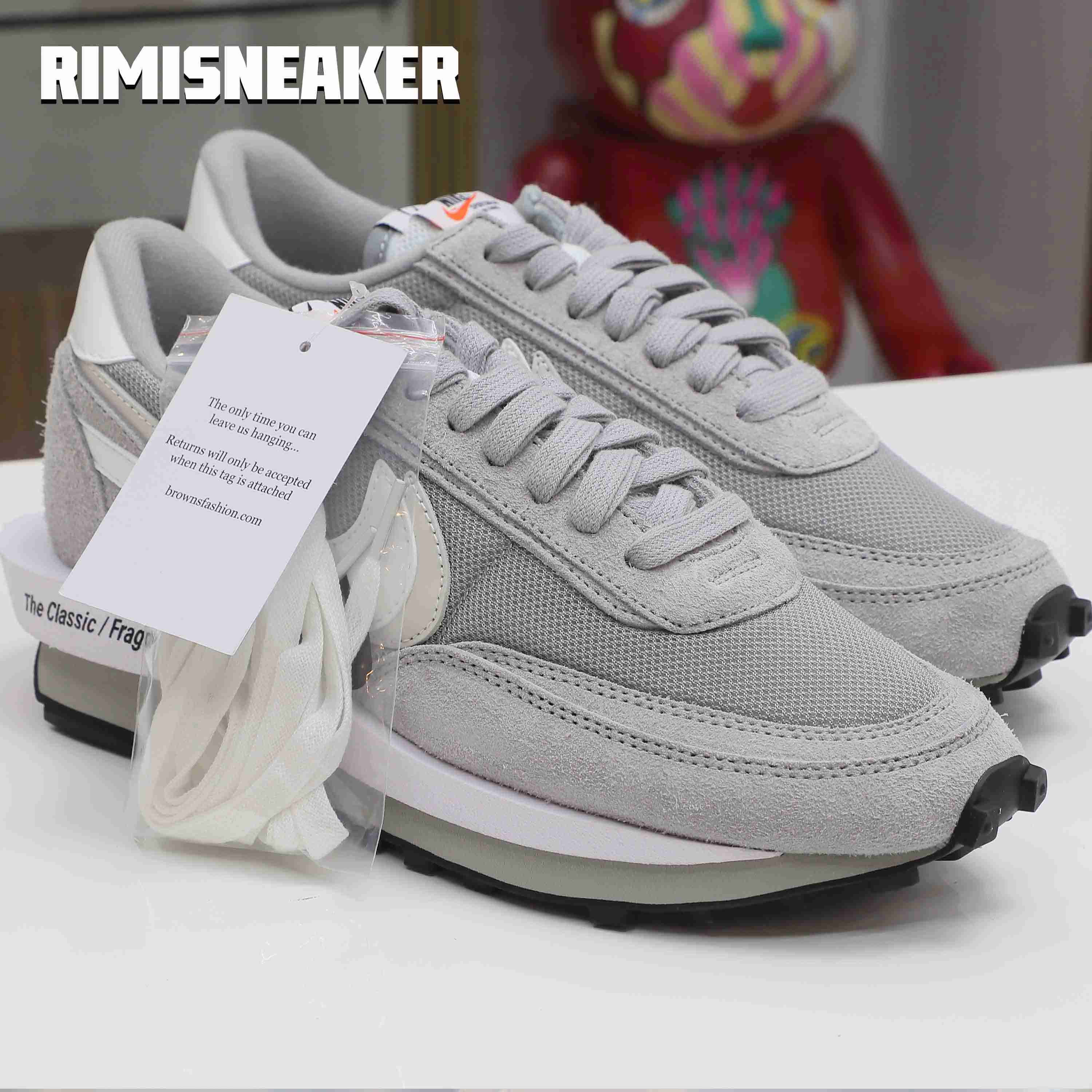 FRAGMENT DESIGN X SACAI X LDV WAFFLE 'LIGHT SMOKE GREY'