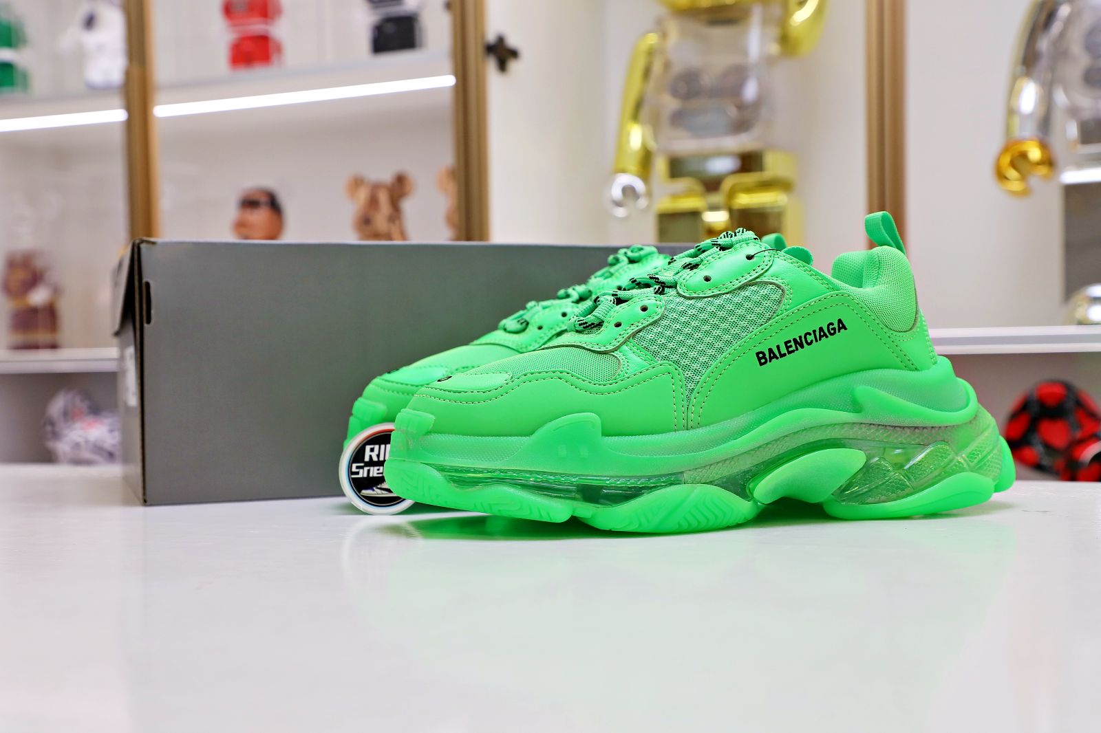 BLCG Track Sneakers TRIPLE S green
