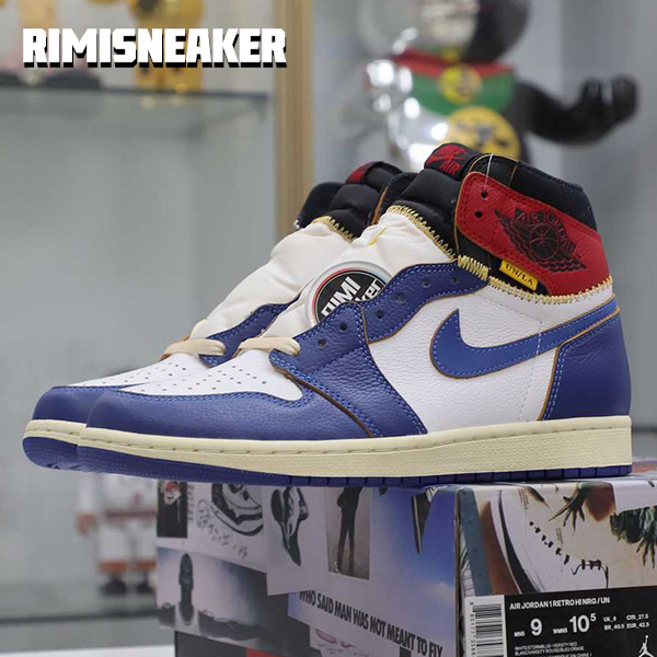 UNION LA X AIR JORDAN 1 RETRO HIGH NRG 'STORM BLUE' Free Shipping