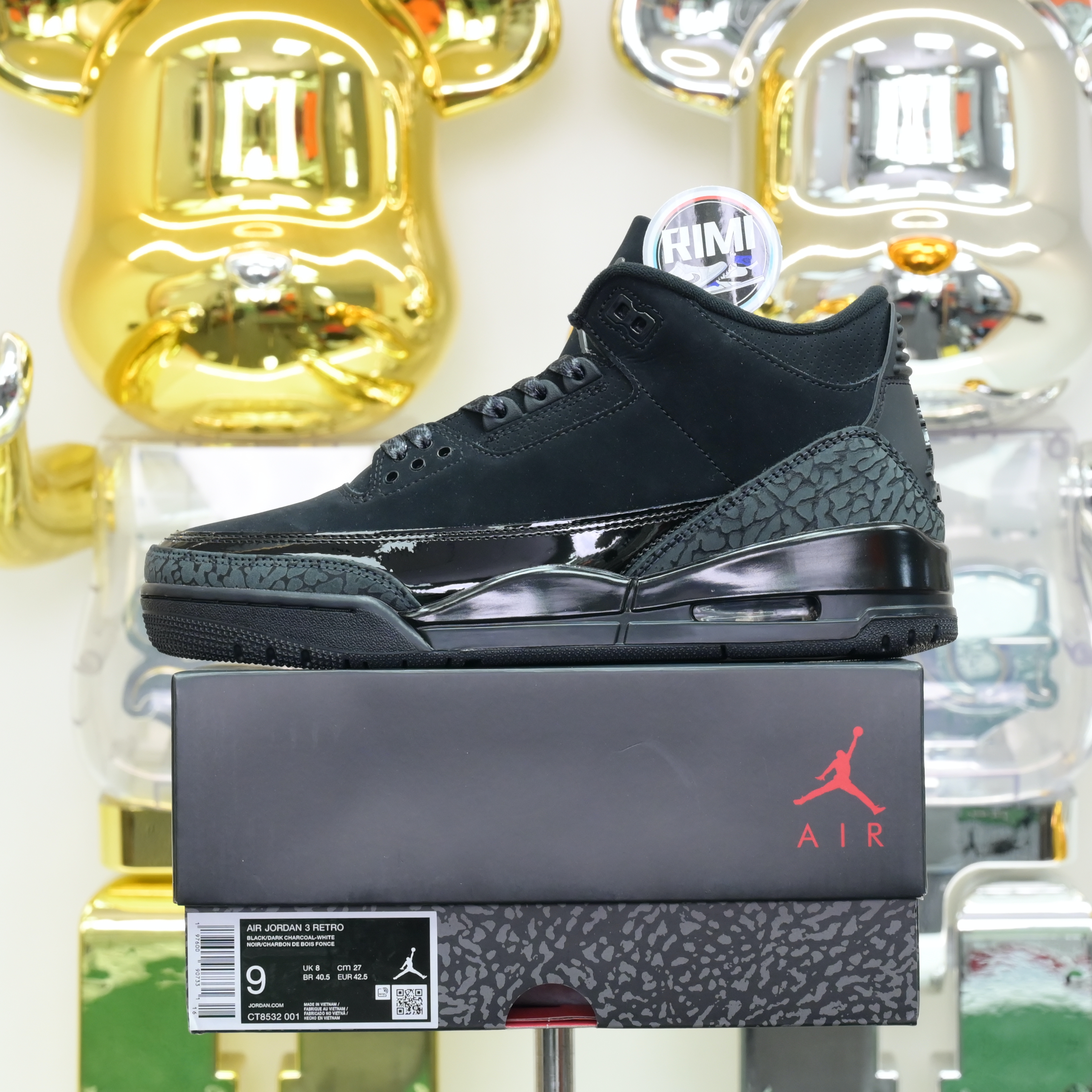 Jordan Air Jordan3“Black Cat”