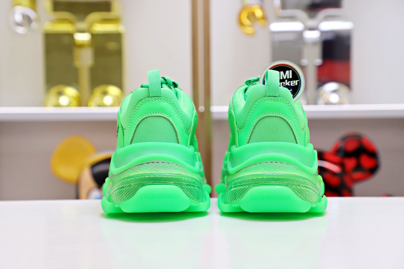 BLCG Track Sneakers TRIPLE S green