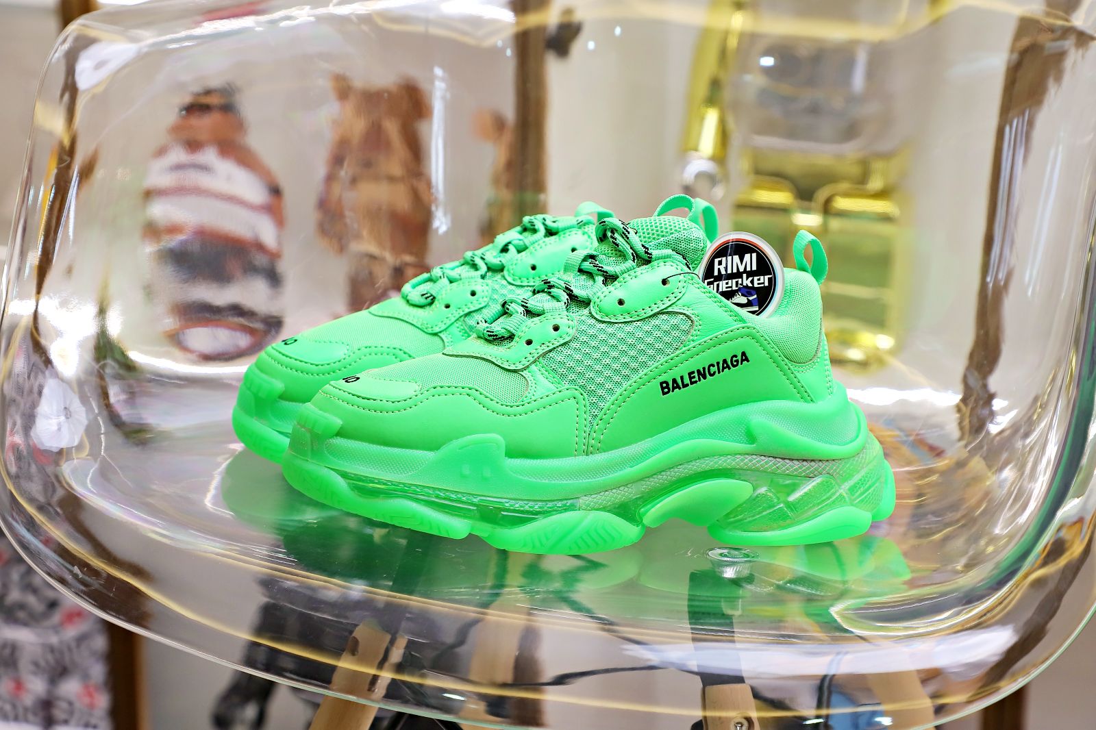 BLCG Track Sneakers TRIPLE S green