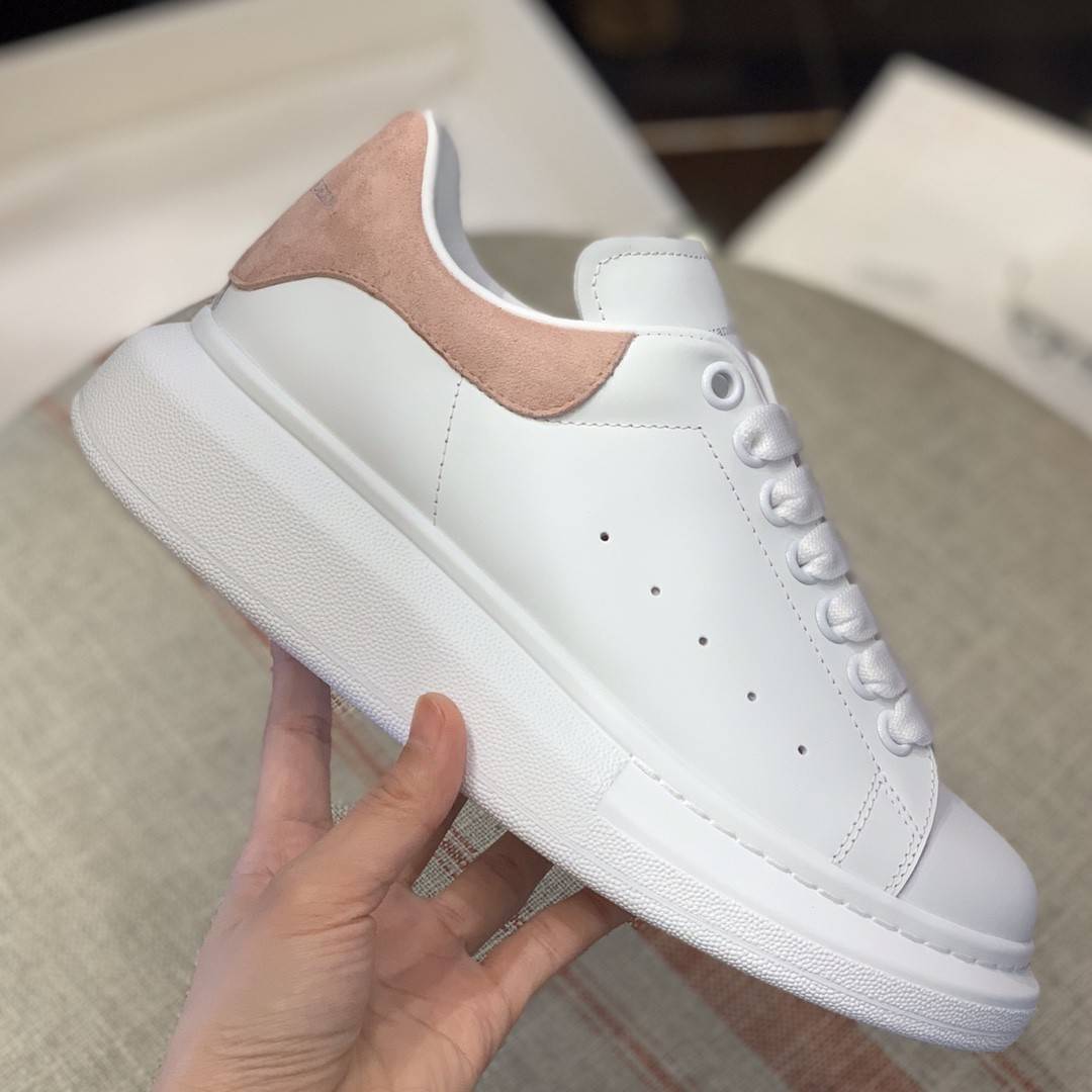 A1exa*der Mcqv*en MQ pink veL*Vet tail Sneakers