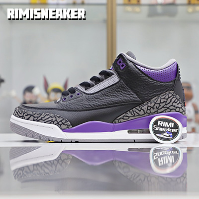 AIR JORDAN 3 RETRO 'COURT PURPLE'