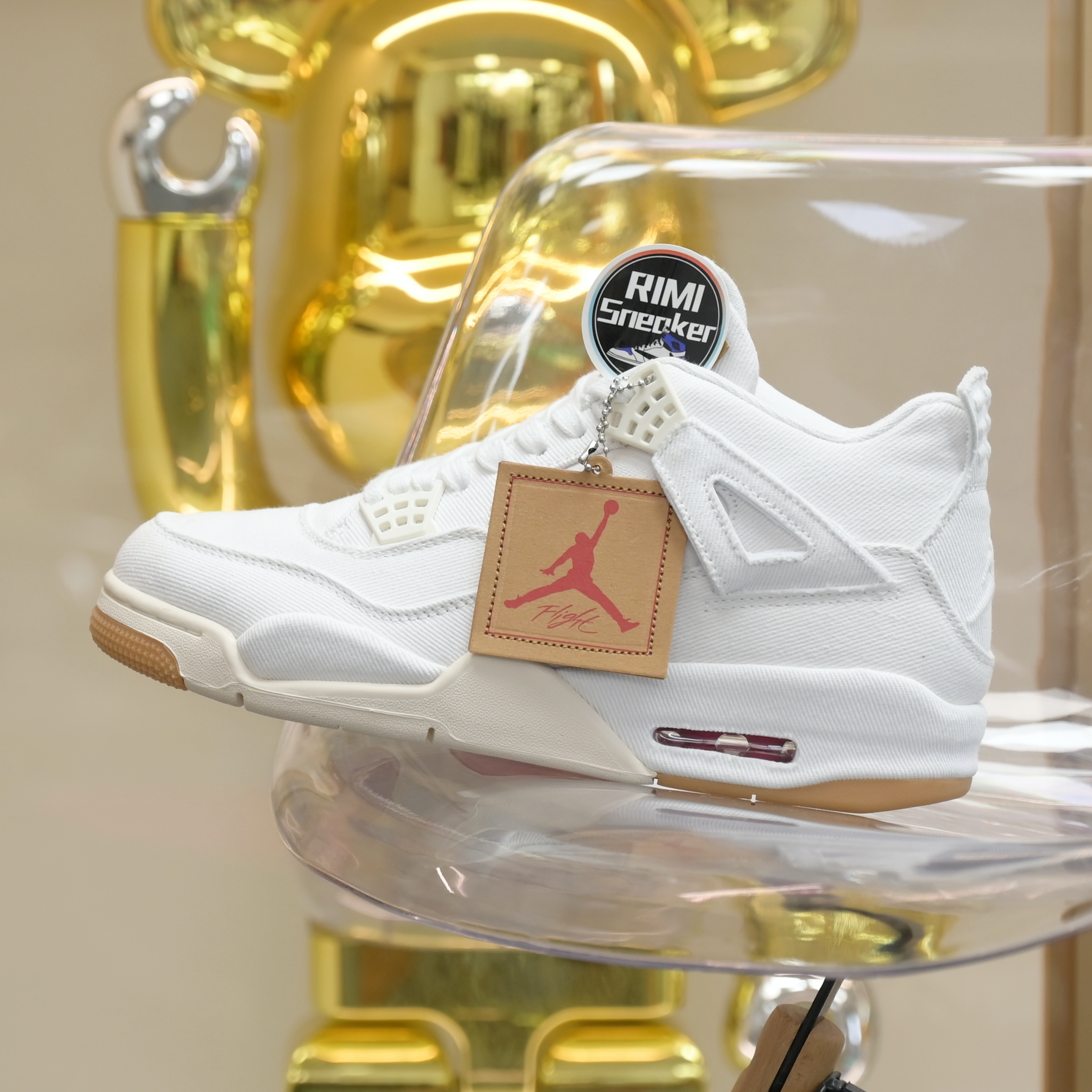 Jordan Air Jordan 4 Leu*s white (Leu*s tag)