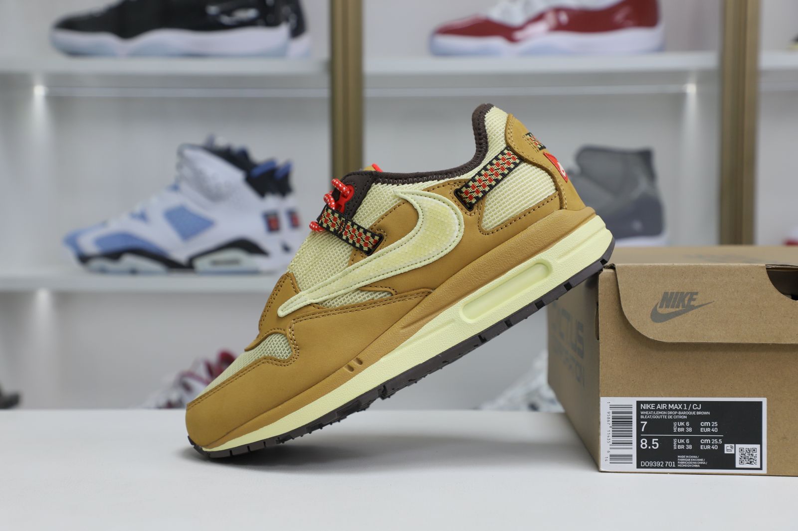 Travis Scott x Nike Air Max1"wheat"travis scott