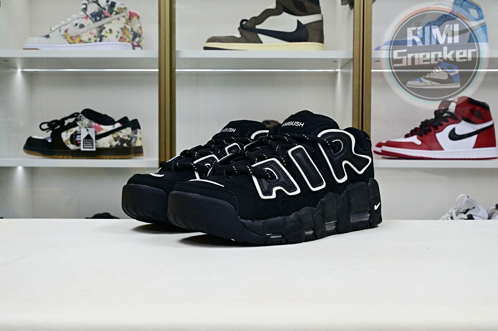 AMBUSH x Nike Air More Uptempo  Low"Limestone"