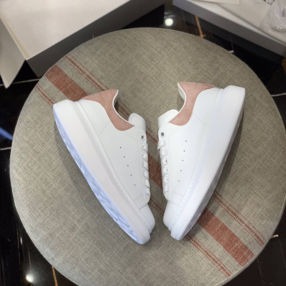 A1exa*der Mcqv*en MQ pink veL*Vet tail Sneakers