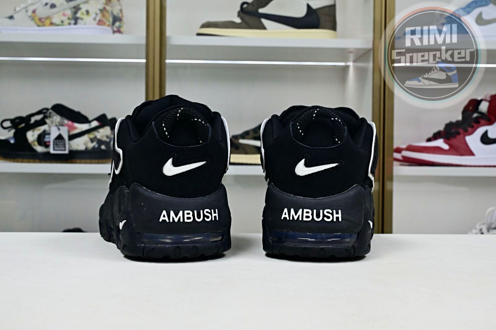 AMBUSH x Nike Air More Uptempo  Low"Limestone"