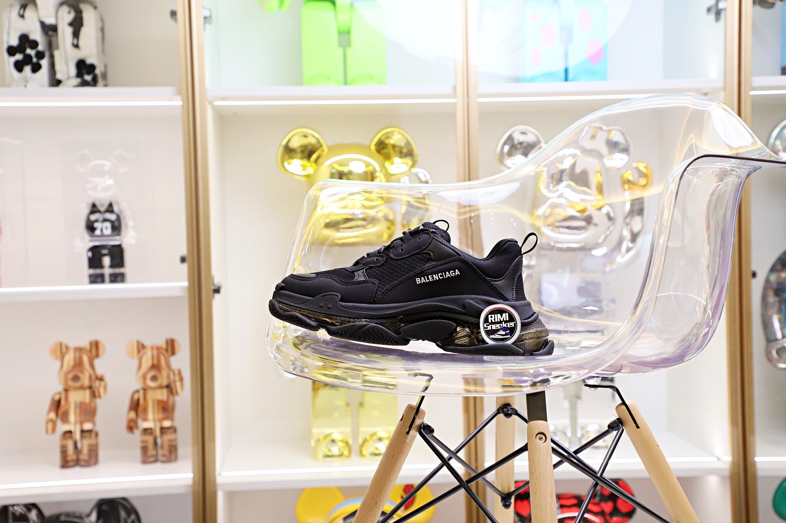 BLCG Track Sneakers TRIPLE S Black