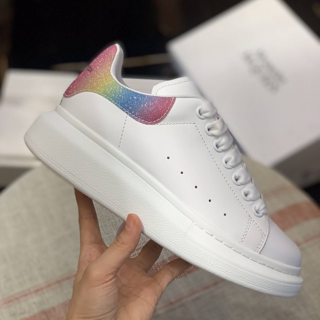 A1exa*der Mcqv*en MQ rainbow tail Sneakers
