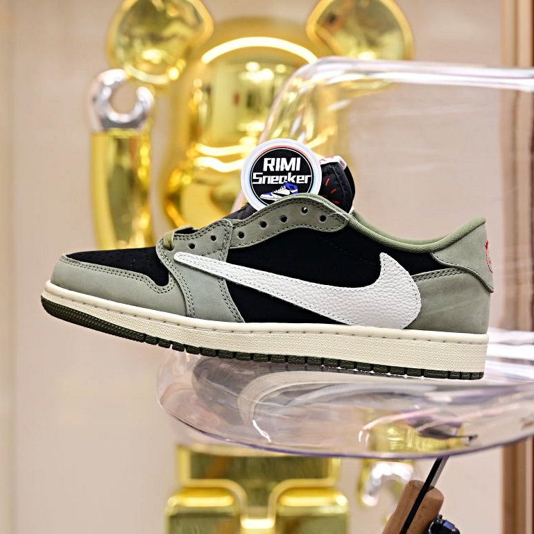 Travis Scott x Jordan Air Jordan 1 Low OG 7.0 Black Olive DM7866-002