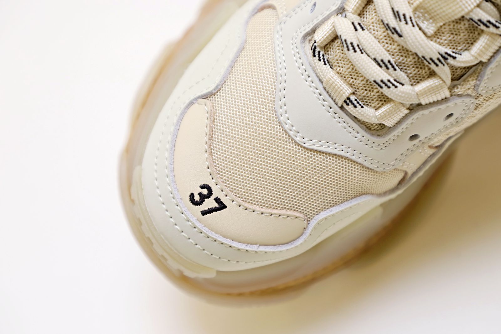 BLCG Track Sneakers Triple S Clear Sole