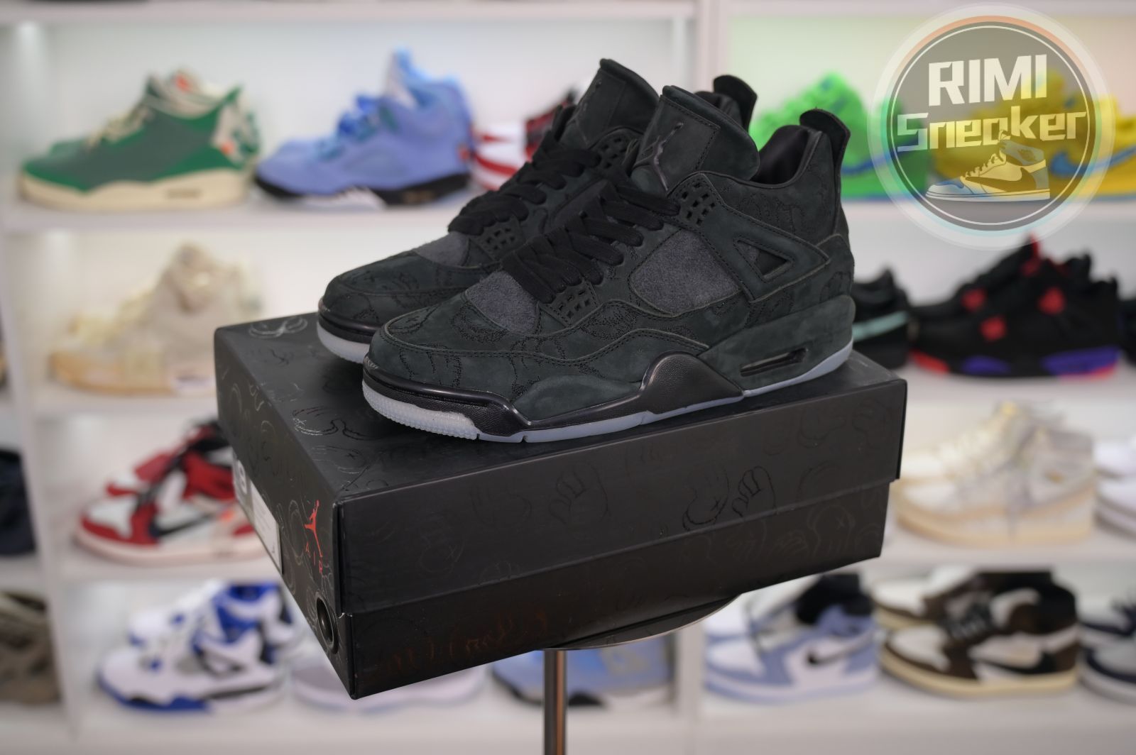Jordan Air Jordan 4 kaws black