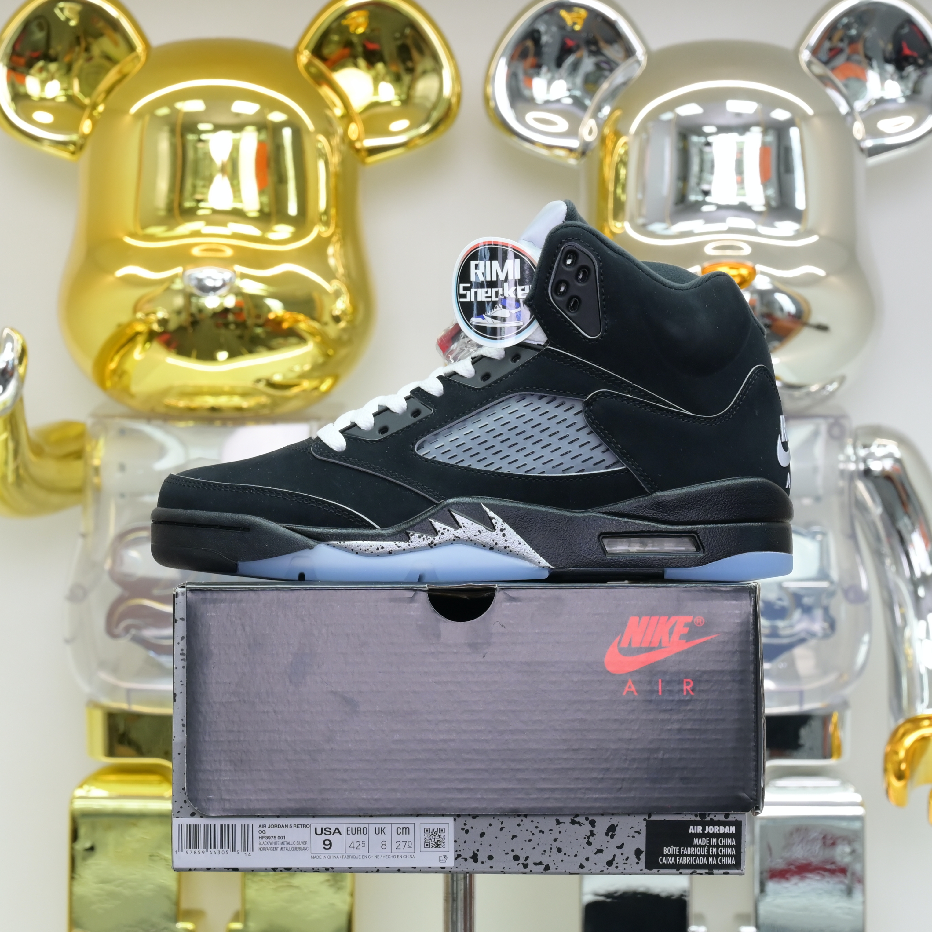 Jordan Air Jordan 5“BLACK METALLIC REIMAGINED”