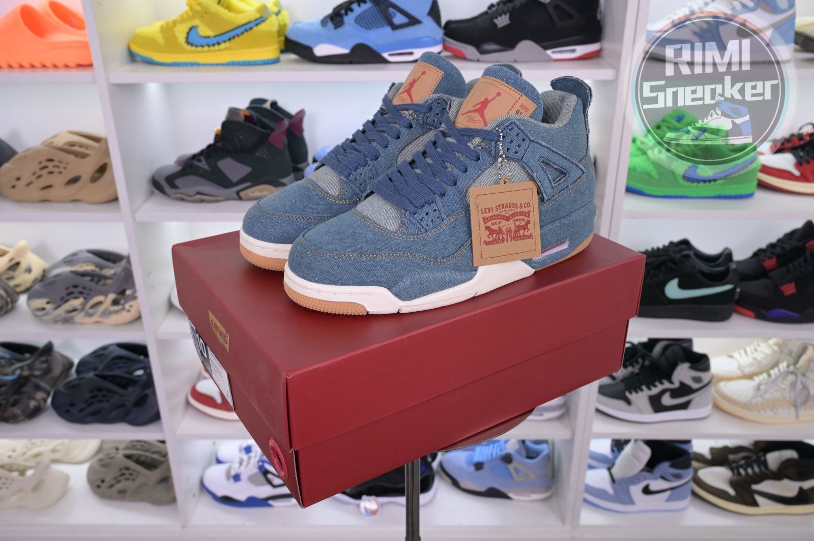Jordan Air Jordan 4 retro Leu*s denim