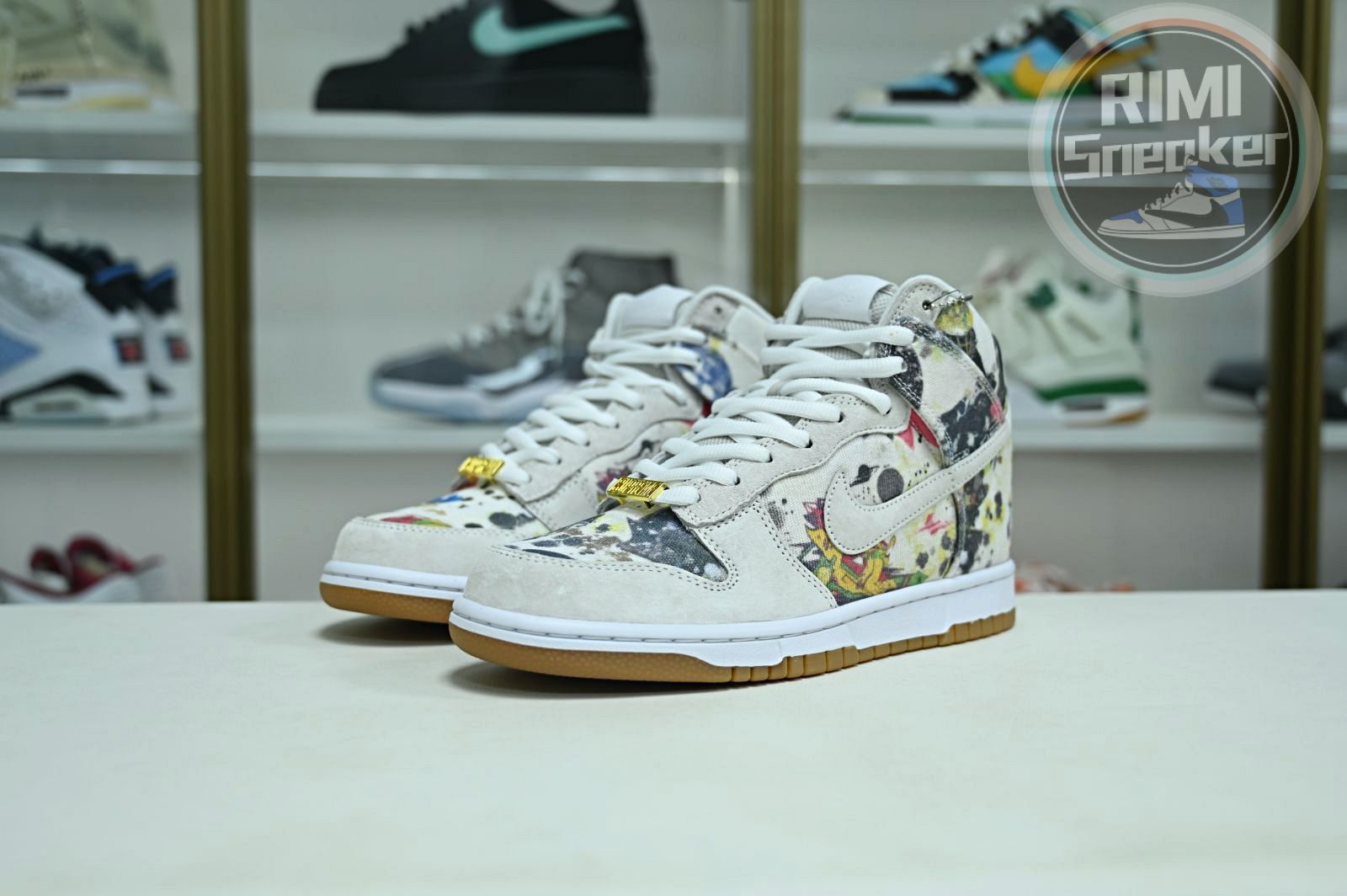 Svp*me x Nike Dunk SB High  "Rammellzee"