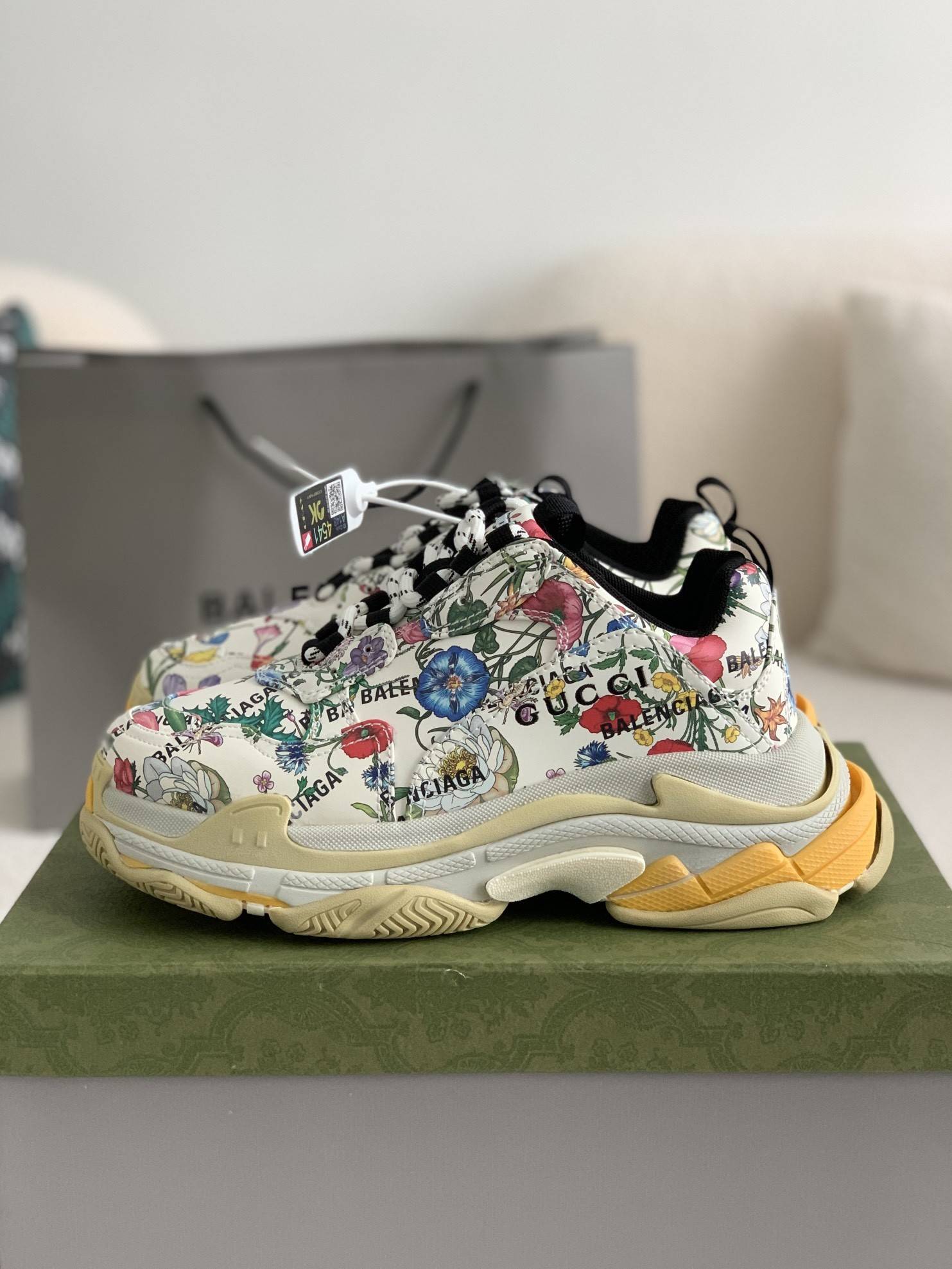 GU*I X BLCG Triple S Sneakers