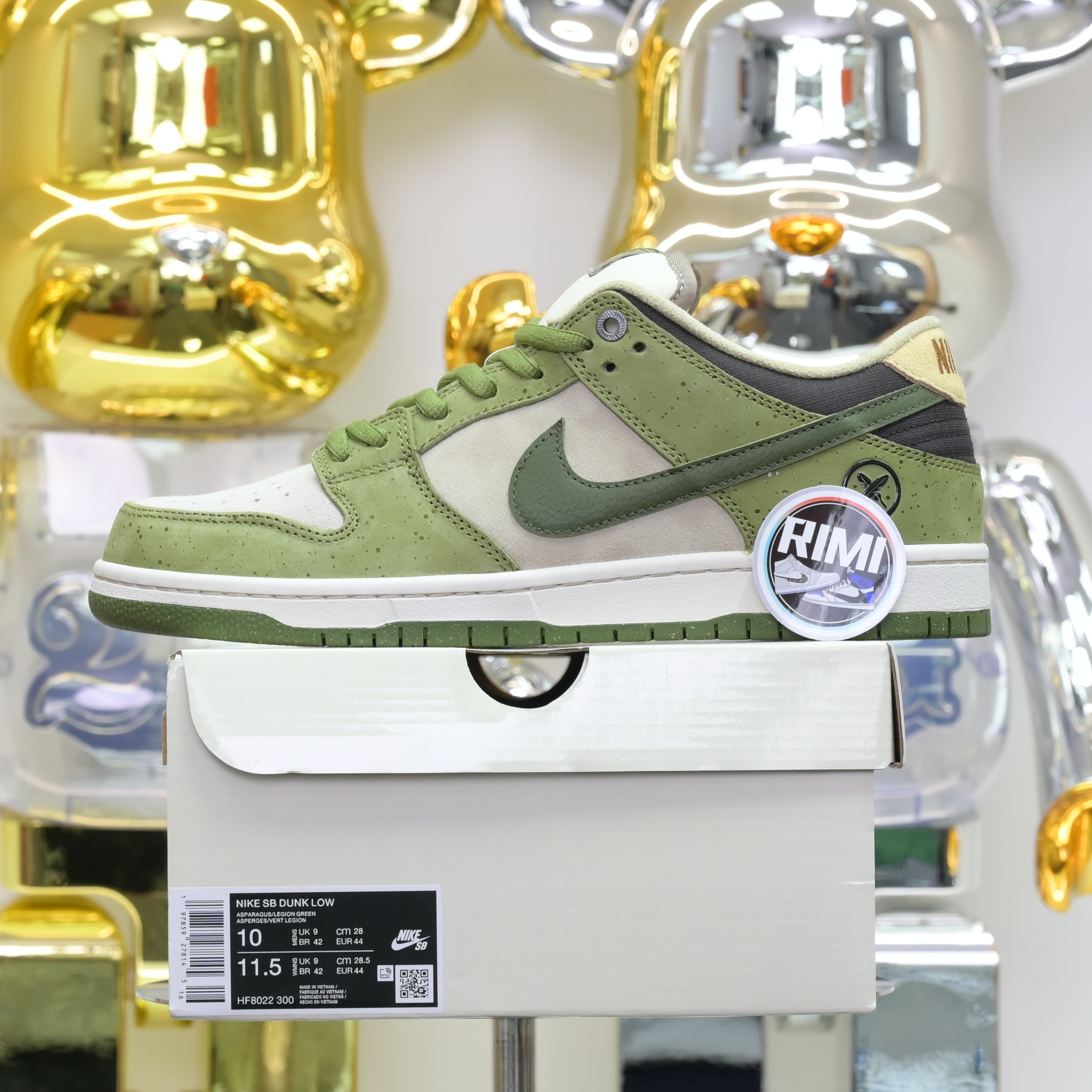Yuto Horigome x Nike Dunk SB Asparagus