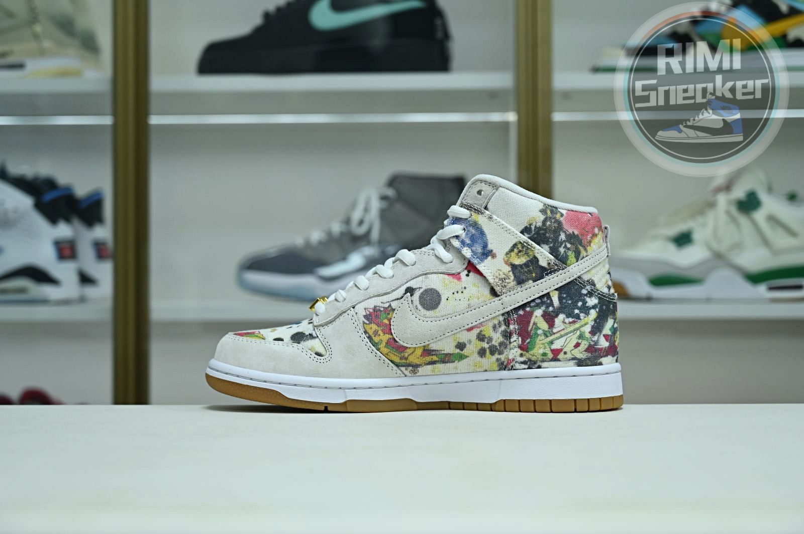 Svp*me x Nike Dunk SB High  "Rammellzee"