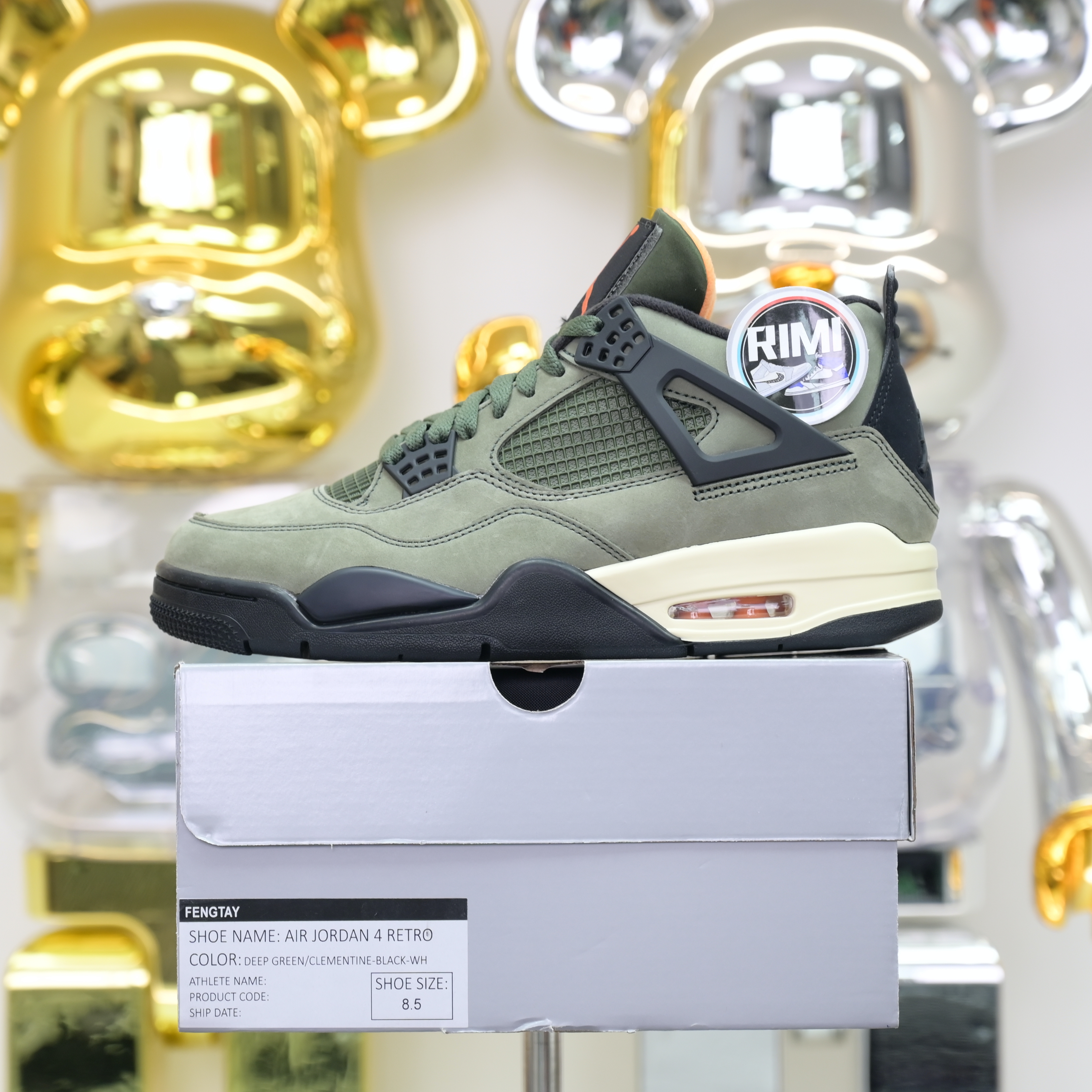 UNDEFEATED x Jordan Air Jordan 4 Retro UNDFTD