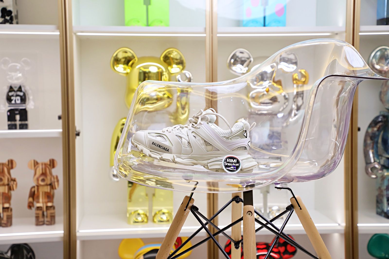 BLCG Track Sneakers TRACK TRAINER WHITE