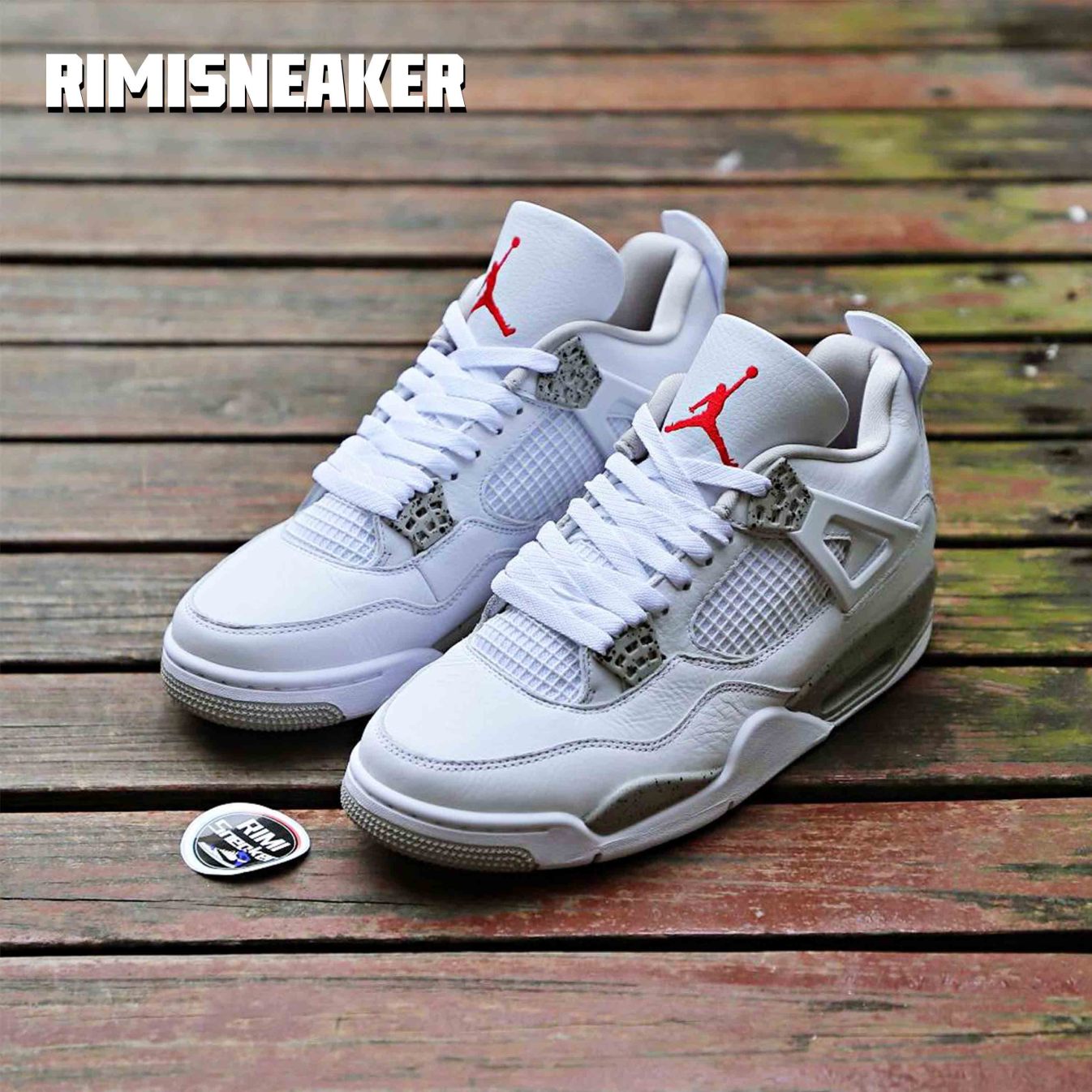 AIR JORDAN 4 RETRO 'WHITE OREO'