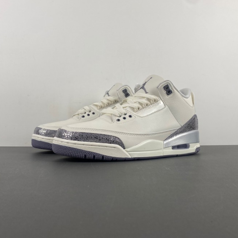 Air Jordan 3 Sail/Metallic Silver CK9246-100
