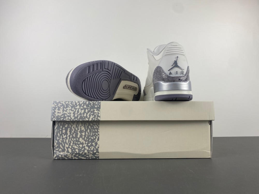 Air Jordan 3 Sail/Metallic Silver CK9246-100