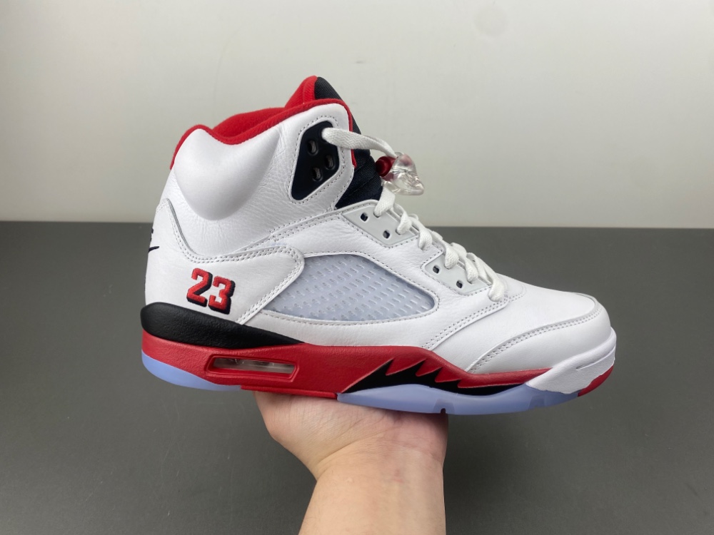 Air Jordan 5 Fire Red Black Tongue HQ7978-101
