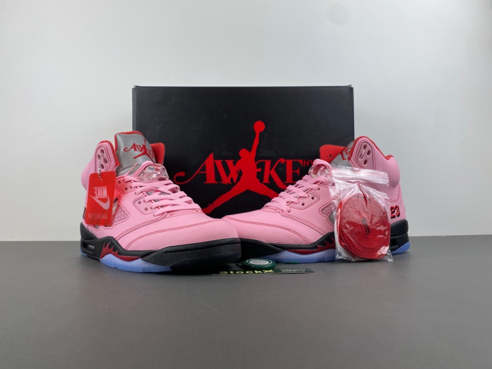 Awake NY x Air Jordan 5  Arctic Pink DV4982-600