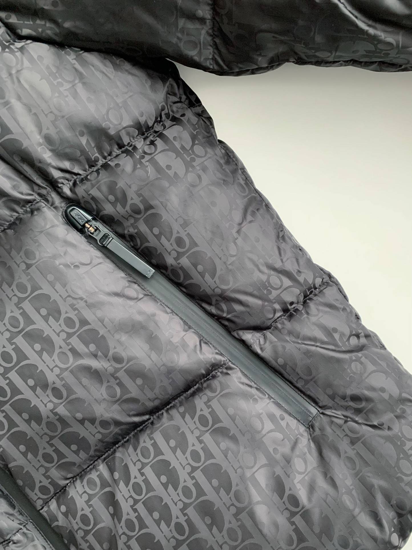 D10r Logo Printed Down Jacket